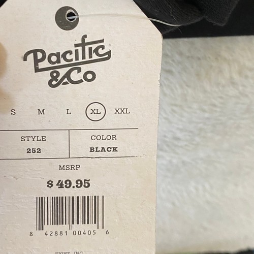 Sudadera con Capucha Pacific & Co Wild West Para Hombres XL Negra Bull Skull Gráfico Nueva con Etiquetas - Imagen 7 de 12