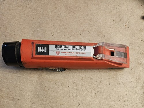 American Optical Industrial Fluid Tester 10442 - READ, Not Sure If It Works