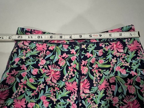Lilly Pulitzer Weekender High Rise 26” Ins Legging Navy Garden Variety Size XL - Picture 5 of 8