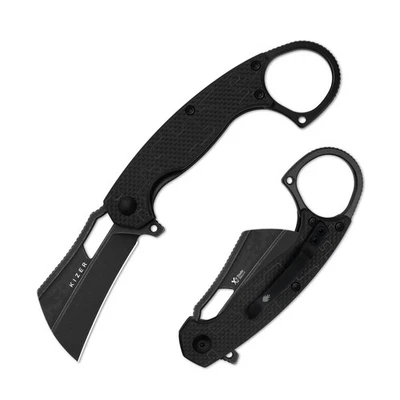 Kizer Dodo EDC Folding Pocket Knife Nitro-V Blade G10 Handle Liner Lock V2702A3