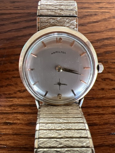 Vintage 1959? Hamilton Cascade 10k Gold Filled Uhr - Bild 3 von 8