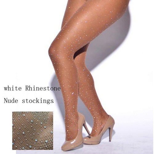 Stockings Stockings Mesh Hosiery Meias Rhinestone Rhinestone Mesh Sexy - Bild 2 von 33