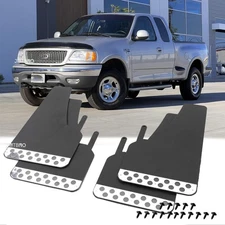 4pcs Mud Flaps Splash Guards Mudguards Fender Reflective Mudflaps For Ford F-150