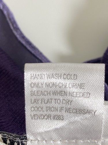 Vintage Winter Seide Strickjacke Damen XL Lila Rüschen Samt Boho Fairycore Funky - Bild 20 von 20