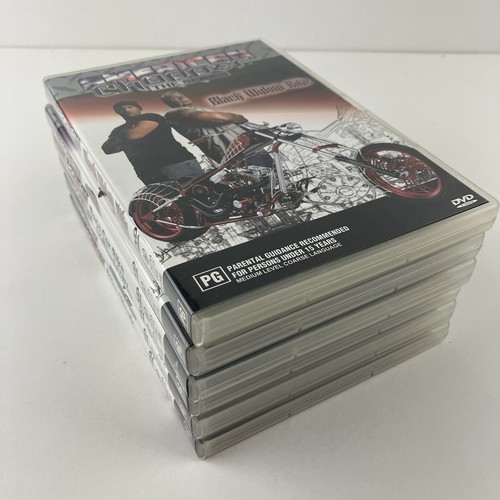 American Chopper DVD Lot x6 – Jet Bike, Mikey’s Bike, Black Widow, Race Car .. - Picture 3 of 12