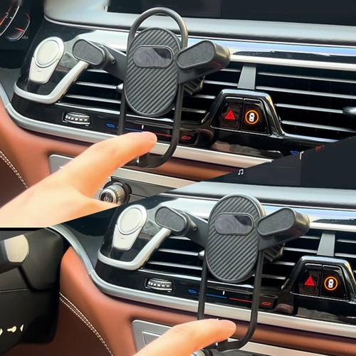 Support Téléphone Voiture Navigation Conduite Angles de Vision Flexibles Antid - Photo 7 sur 9