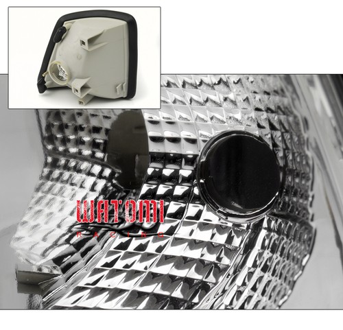 86-94 BMW SERIE 7 E32 LUCES DE ESQUINA PARACHOQUES SEÑAL CRISTALINO PAR IZQUIERDO+DERECHO - Imagen 2 de 2