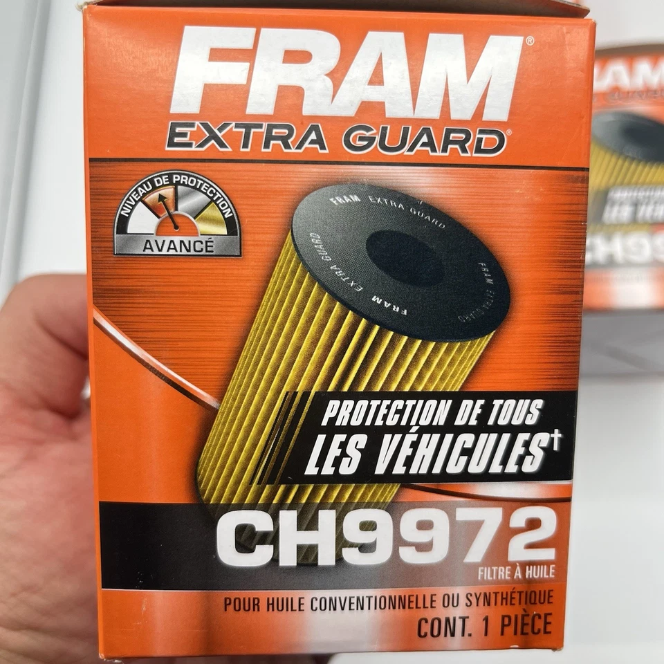 Paquete de 3 filtros de aceite Fram CH9972 para Lexus Toyota Avalon Camry Rav4 Tacoma Sienna Foto 4 de 4