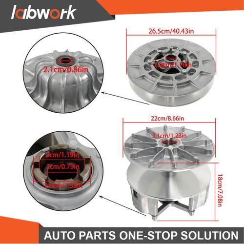 Embrague de accionamiento primario y secundario Labwork para 16-20 POLARIS RZR TURBO XP 1323453 - Imagen 11 de 19