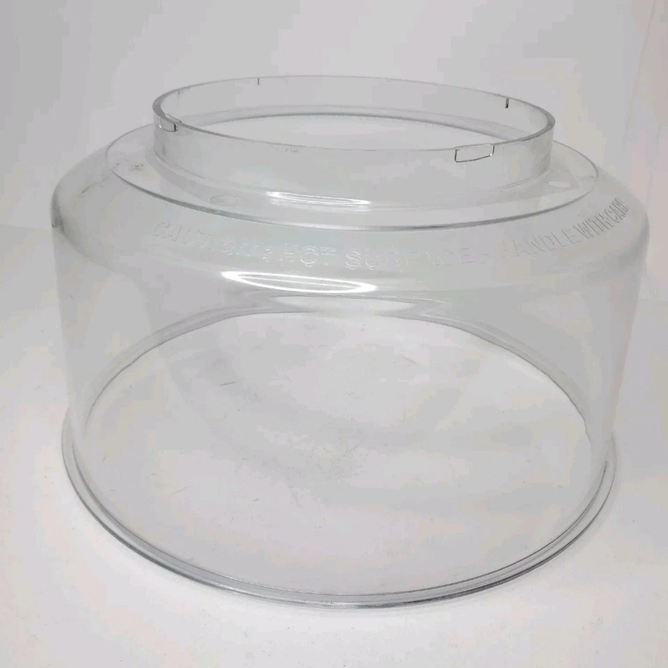 Horno infrarrojo Nuwave Pro Plus 20621 cúpula de plástico transparente solo pieza de repuesto Foto 2 de 3