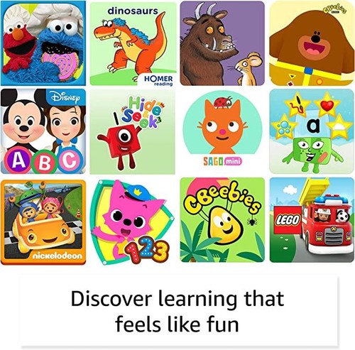 AMAZON FIRE HD 10 KIDS TABLET 10.1" WITH ALEXA HD DISPLAY 32GB WI-FI 9TH GEN - Afbeelding 8 van 12