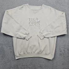 Gear For Sports Crewneck Sweater Mens XL U.S. Open Pebble Beach 2000 Tiger Woods