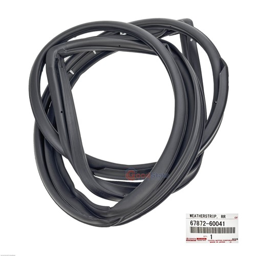 Genuine Toyota LandCruiser 80 Series FZJ Front Rear LH RH Door Rubber Seal Set - Picture 14 of 17