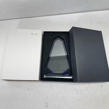 Marco CRY1007B Glass Award Plaque 8.5" Rectangle Tablet Trophy New in Box