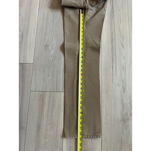 Levis Jeans 511 Boys 18 Brown Ribbed Slim Straight Tapered Skinny Western 29x29 - Picture 7 of 10