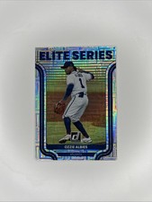 Ozzie Albies 2022 Donruss Baseball Elite Series Vector #ES-12