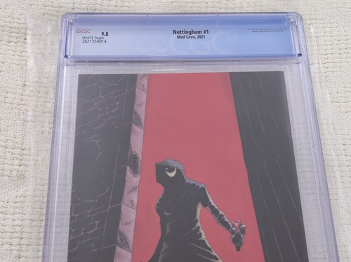 Nottingham #1 CGC 9.8 Shane Connery Volk Cover Mad Cave 2021 David Hazan Comic! - Bild 5 von 6