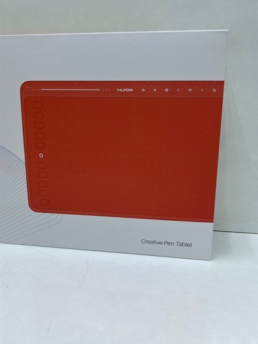 Huion HS611 Graphics Drawing Pen Tablet Space Red - Picture 3 of 10
