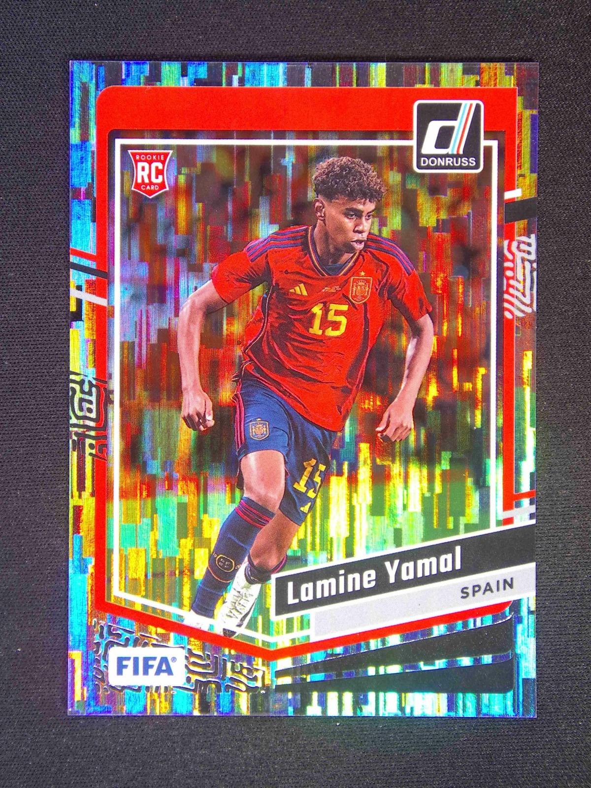 2023-24 Panini Donruss Soccer FIFA Lamine Yamal #54 RC Rookie Silver