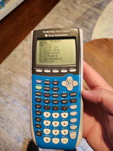 TI-84 Plus Silver Edition Graphing Calculator - Bild 2 von 6