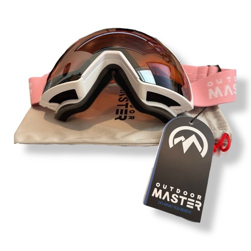 OutdoorMaster Heron Ski Goggles with 2 Lens -New, Missing Original Box - Picture 4 of 11