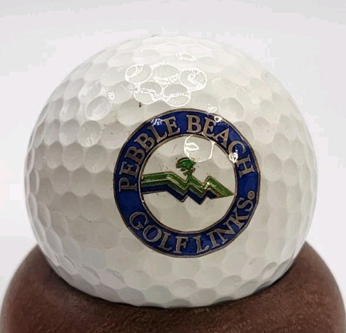Pebble Beach Logo Golf Ball Ram Tour Collectors Ball Golf Links FL - Picture 5 of 5