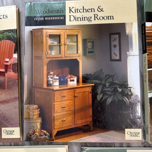 Lot of 7 Woodsmith Custom Woodworking Oxmoor House Hardcover Books - Picture 4 of 11