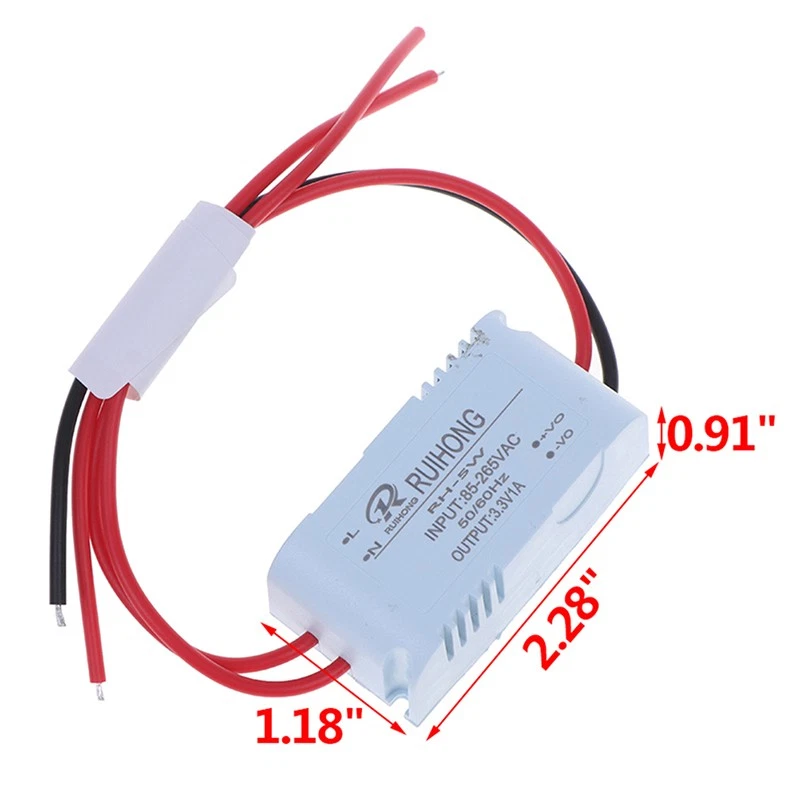 AC-DC Power Supply Module AC 1A 5W 220V to DC 3V 5V 9V 12V 15V 24V Mini Conv_ LS - Image 3 of 4