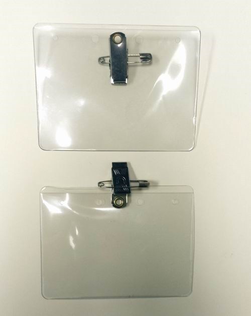 Lot of 1,000 Pieces Clear Vinyl ID Badge Holder with Safety Pin + Free Shipping Lot of 1,000 Pieces Clear Vinyl ID Badge Holder with Safety Pin + Free Shipping