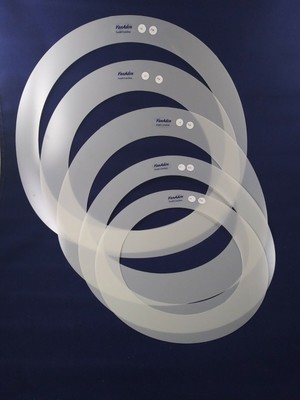 VANADEN drum muffler KIT#MEW 105B 10/"-12/"-14/"-14/"-16/" mylar rings FREE SHIPPING