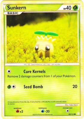 4x Lightly Played Sunkern - 85/123 - Common Pokemon 4x Lightly Played Sunkern - 85/123 - Common Pokemon