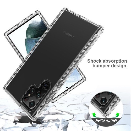 For Samsung Galaxy S25 Ultra S24 Heavy Duty Shockproof Clear Case Mag Safe Cover - Picture 8 of 15