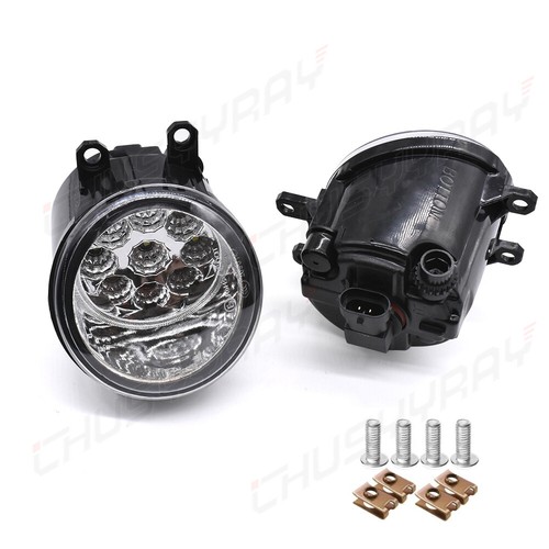 Pair LED Fog Lights FOR Toyota Tacoma 4Runner Tundra RAV4 2012-2021 Driving Lamp - Picture 6 of 22