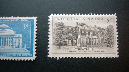 BERÜHMTE ORTE 3 CENT ALTE BRIEFMARKEN DER VEREINIGTEN STAATEN LOT von (3) - Bild 4 von 5