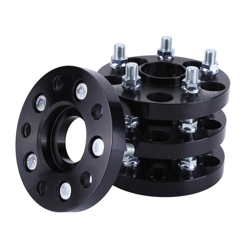 4X Mercedes 5x120 to 5x112 20mm Hub Centric Wheel Adapter Spacer M14x1.5 Stud - Picture 4 of 19