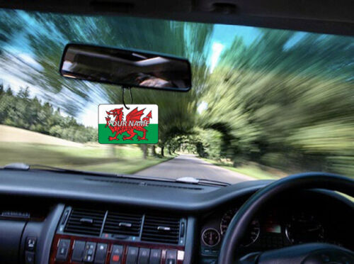 Wales Custom Car Air Freshener - Picture 2 of 2
