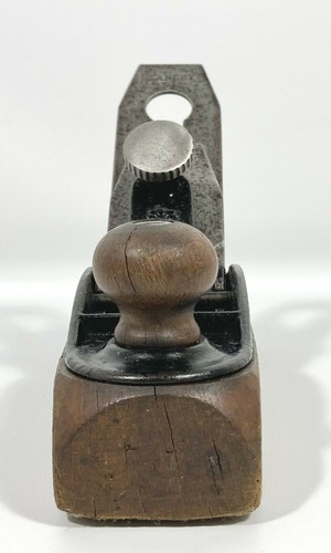 Antique 1877-1917 Stanley #122 Liberty Bell "76" Iron Bottom Wood Plane 8" Vtg - Picture 6 of 12