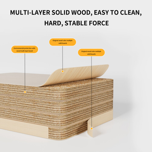 5-Piece Dining Table Set with 4 Chairs, 43" Kitchen Table & Chairs Set for 4 - Picture 11 of 11