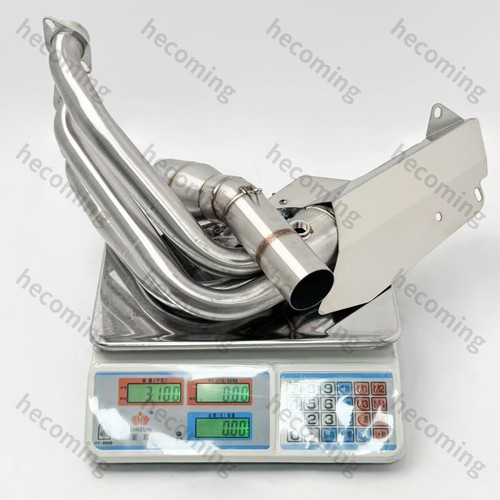 675srr Exhaust System For CF-Moto 675SRR 675SS 675NK Exhaust Carbon Muffler Pipe - Picture 4 of 7