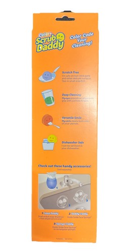 Esponja Scrub Daddy Color - Esponja para platos multiusos sin arañazos. ¡ENVÍO GRATUITO! - Imagen 2 de 4