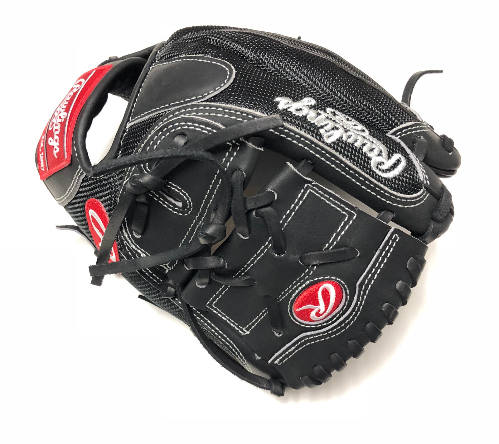Rawlings Personalizado Hoh Horween PRO205DM-9 Negro Jarra de malla Guante 11.75 RHT Rawlings Personalizado Hoh Horween PRO205DM-9 Negro Jarra de malla Guante 11.75 RHT