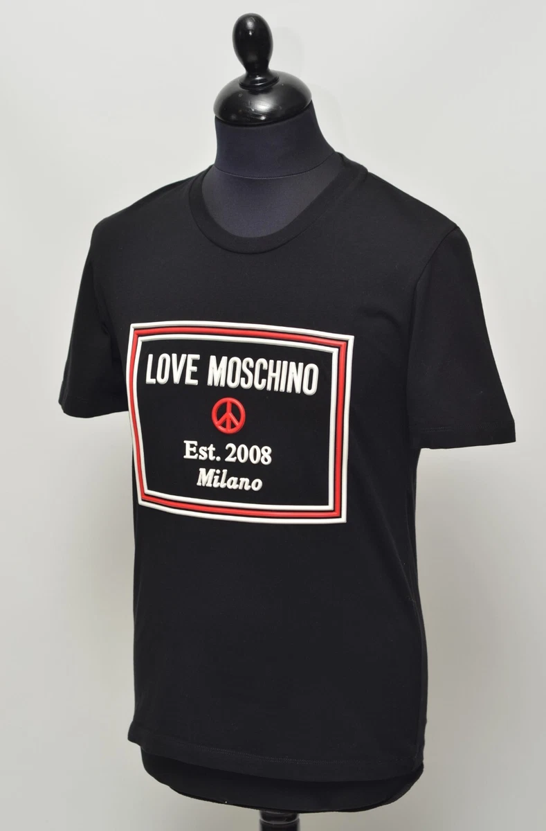 MOSCHINO, Black Men's T-shirt