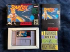 Star Fox SNES Super Nintendo Entertainment System  Complete CIB Authentic