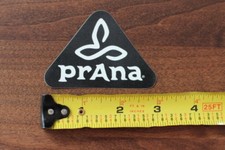 PRANA Yoga Clothing STICKER Decal NEW Black