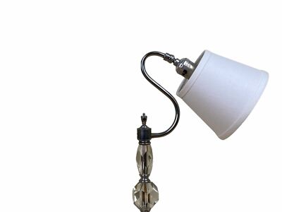 White Linen 6 Inch Uno Lamp Shade Replacement Linen Uno Lamp Shade Replacement, What Is A Uno Lamp Shade