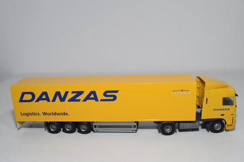 A88 1:50 TEKNO DAF 95XF 95 XF TRUCK WITH TRAILER DANCES NEAR MINT CONDITION - Bild 5 von 9