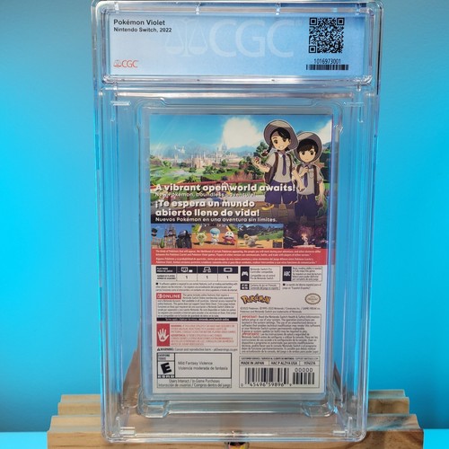 Pokemon Violet Nintendo Switch Sealed 1st Print CGC 9.8 A+ Graded - Picture 2 of 2