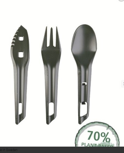 Wildo® The OCYs™ Besteck Set Löffel Gabel Messer Outdoor Cutlery Camping Army - Picture 2 of 8