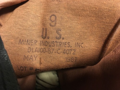 NEW OLD STOCK MINER INDUSTRIES MILITARY RUBBER 5 BUCKLE MID CALF OVER BOOTS - Picture 28 of 37