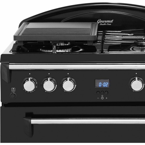 Leisure GRB6GVK Gourmet A+/A Gas Cooker with Gas Hob 60cm Free Standing Black eBay
